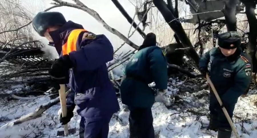 На месте падения самолёта Ан-2 на Камчатке обнаружили тела двух членов экипажа